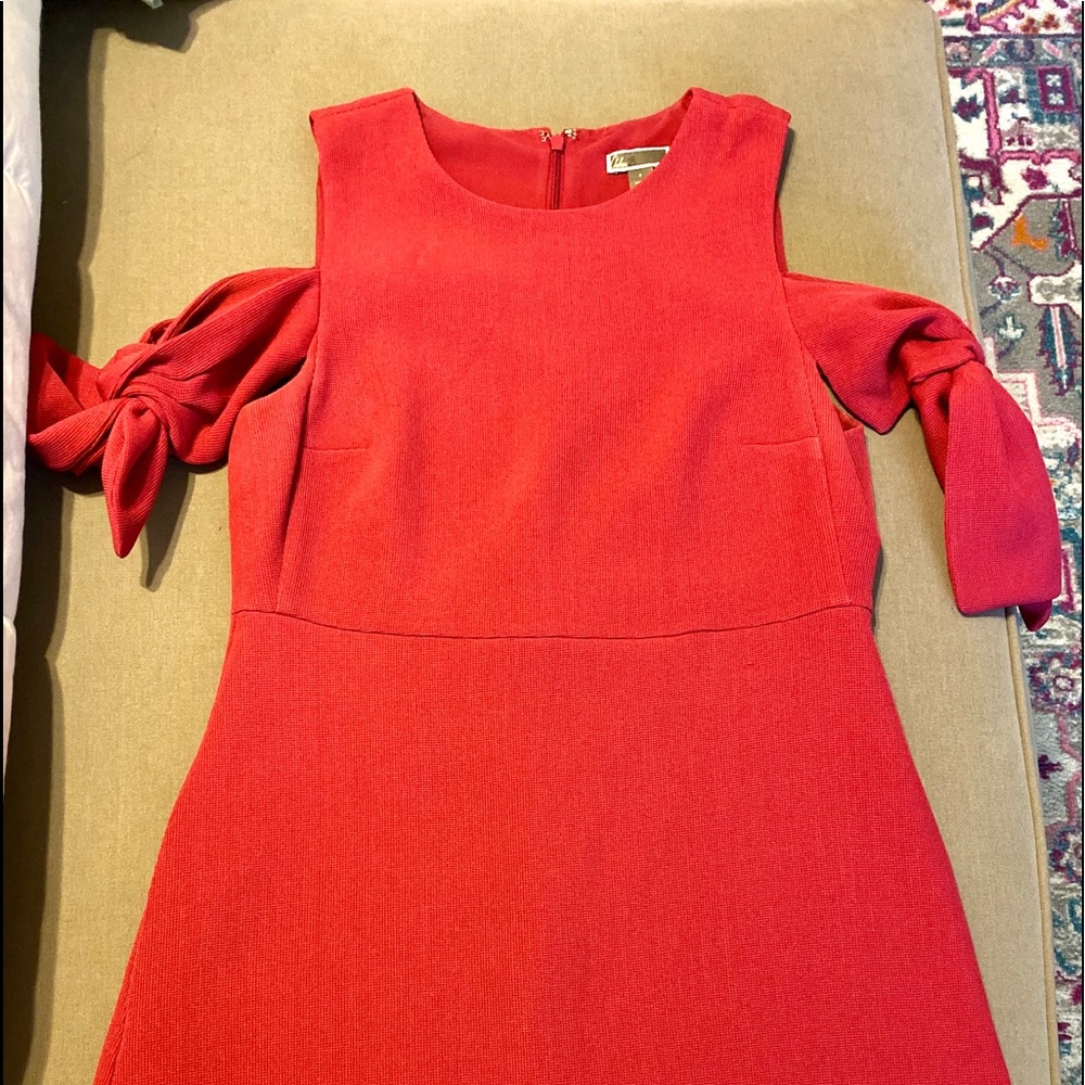 Cold Shoulder Knit Dress